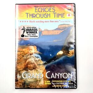 Echoes Through Time: Grand Canyon (DVD, 1999, The Rhalter Group) Factory Sealed